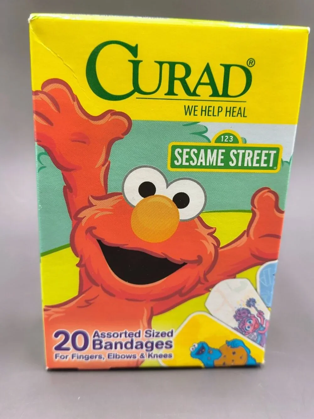 Syringe and Earscope from Sesame Street Medical Doctor Kit - plus Curad Bandages